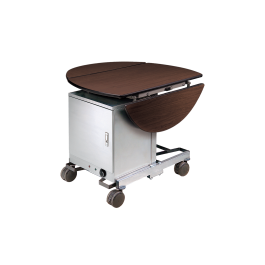 Room Service Trolley, Stainless Steel Finished, With MDF Table 4 ...