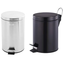 Stainless Steel 3 Liter Pedal Bin, Small 3Liter Pedal Bin, Bathroom Pedal Bin, Office Pedal Bin ...