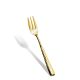 Oyster / Cocktail Fork  - Santa Fe / Corby Hall- 18/10 Forged Premium Stainless Steel - Gold PVD