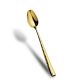 Iced Tea Spoon - Santa Fe / Corby Hall - 18/10 Forged Premium Stainless Steel - Gold PVD