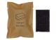 Shoe Shine Sponge - Kraft Paper Packing  - Black Shoe Shine - 500 PCS Case