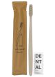 Dental Kit - Kraft Paper Packing with Wheat Straw Toothbrush + 3G Sachet Toothpaste - 500 PCS Case