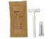 Shaving Kit  - Kraft Paper- Wheat Straw Razor + 10G Regular Cream Tube, 500 PCS Case