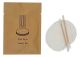 Vanity Kit, 2 Cotton buds + 2 Cotton Pads in Kraft Paper - 1000 PCS Case