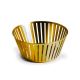 Round Bread Basket - Color: Golden - Size: D:20.3 x H:9 CM 