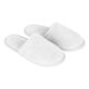 (100) Case - Micro Fleece Slipper - Terry & Polyester with 5MM Padded Eva Sole Spa Slipper - 28 CM White