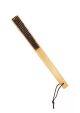 Natural Wooden Coat Brush, 38cm Durable Long Handle Comfortable Coat Brush, Rectangle Shape